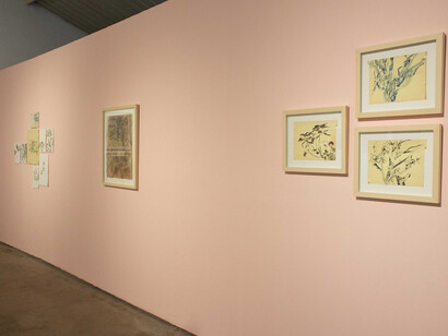 Matías Toro, Retorno a lo eterno, vista de exhibición. Cortesía de ABRA