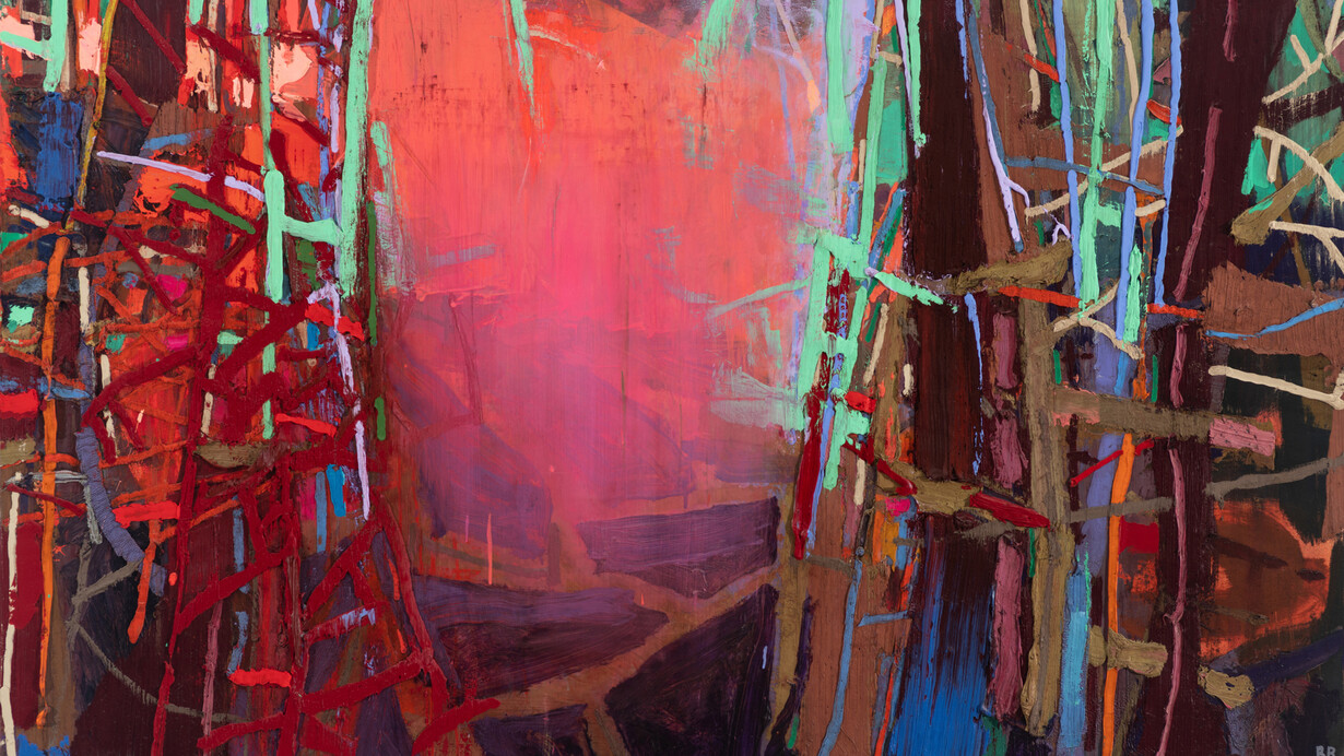 Brian Rutenberg, Clambank 3 (detail), 2023. Courtesy of Forum Gallery