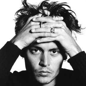 David Bailey, Johnny Depp, 1995