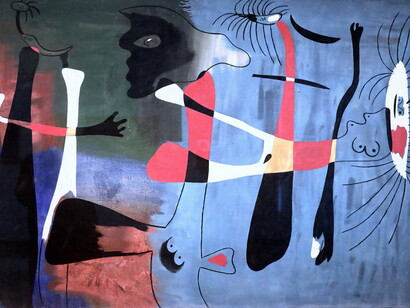 Joan Miró (1893-1983), Peinture, 1934, Fondation Joan Miro, Barcellona, Spagna