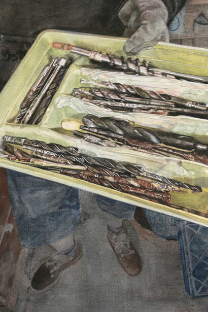 Leanne Picthall, Should I? (detail), 2024. Courtesy of Museum Franz Gertsch