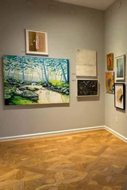 Salon Style, 5th annual TEW Galleries Salon Show, 2023, installation view. Courtesy of TEW Galleries