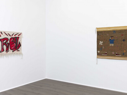 Tyrrell Tapaha, High rez, exhibition view. Courtesy of Steve Turner Gallery