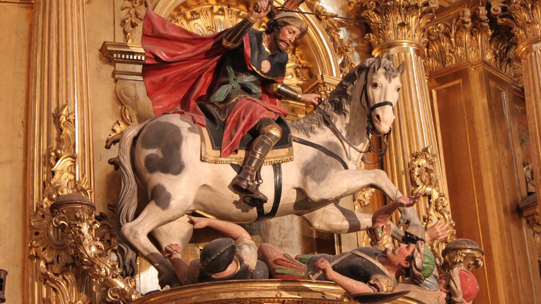 Retablo de Santiago en la Catedral de Burgos