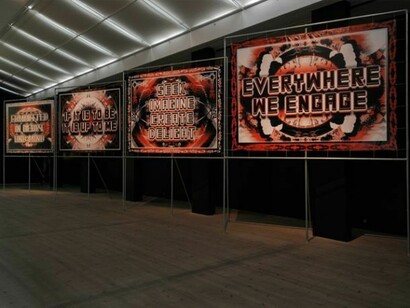 Mark Titchner, Run, Black River, Run, 2008