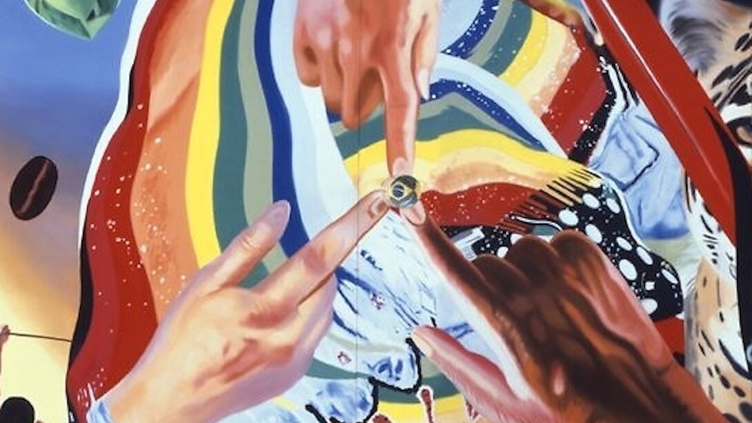 James Rosenquist, Exhibition view. Courtesy of Galerie Thaddaeus Ropac