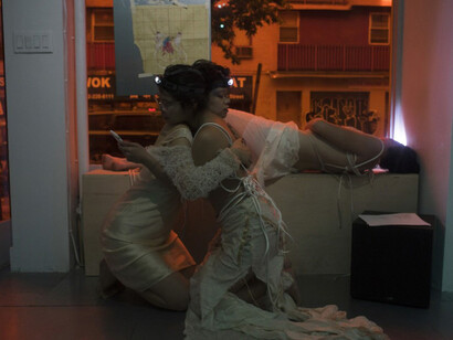 Catalina Ouyang, fish mystery in the shift horizon. Courtesy of Rubber Factory