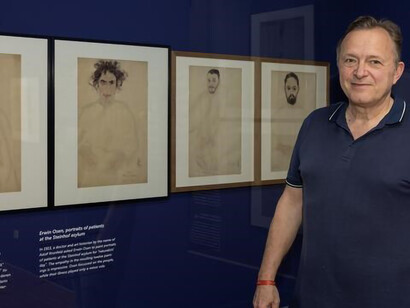 Special exhibition featuring Erwin Osen, curated by Christian Bauer, with a photo by NÖ Museum Betriebs GmbH, uploaded by Christian Nowotny