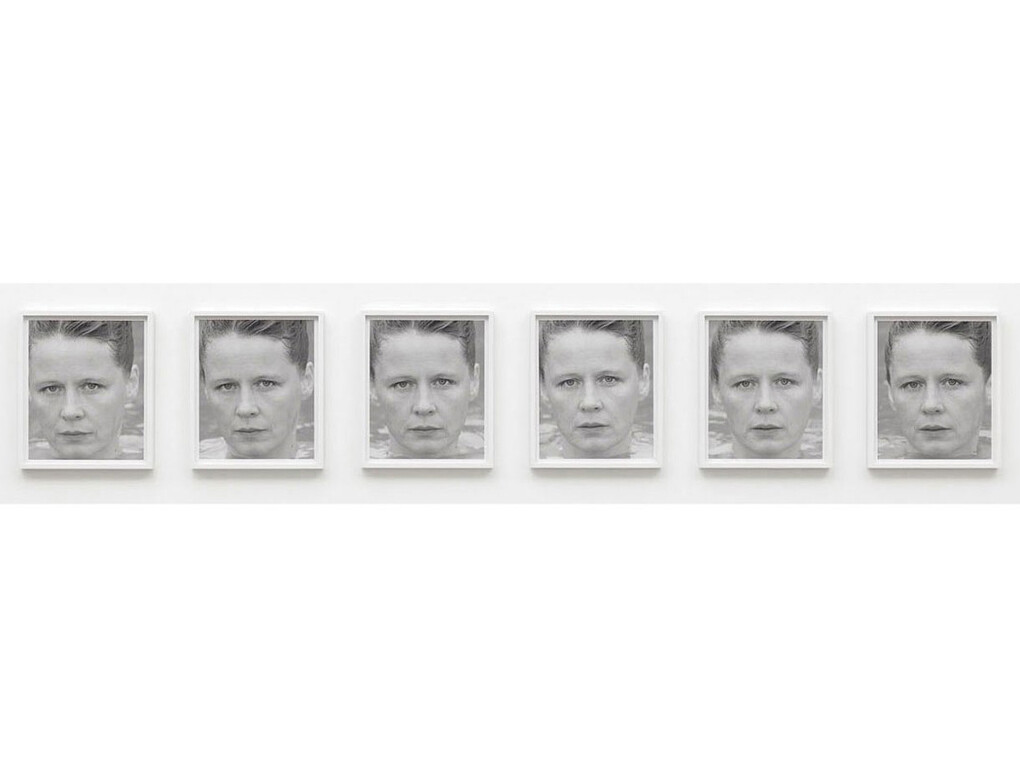 Roni Horn, Untitled (Weather), 2010-2011.
Inkjet  pigment print on paper 6 color prints, mounted on sintra,
31,11 × 26,03 cm