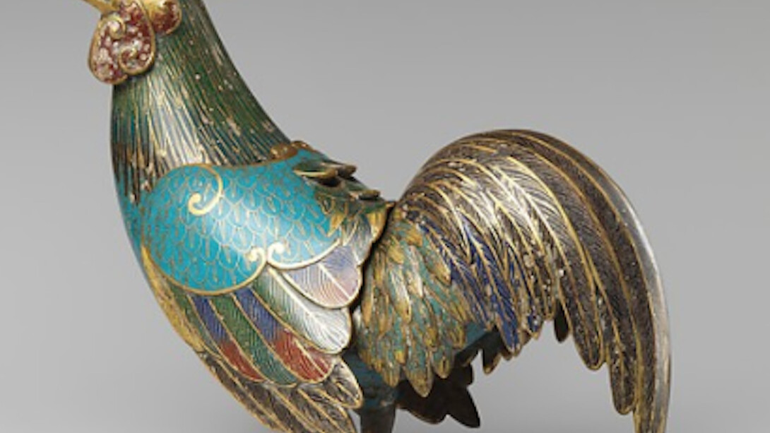 Celebrating the Year of the Rooster. Courtesy of The Met