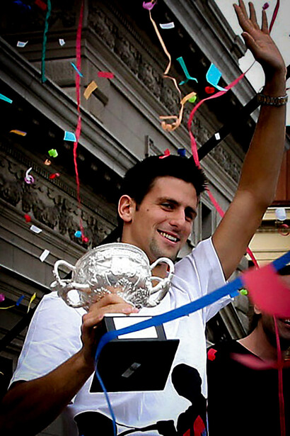 Novak Djokovic. À 36 ans, le Serbe a fait accroître son avance sur l’espagnol © Nole Skupstina BG By City of Belgrade Assembly - City of Belgrade Assembly - official site, CC BY-SA 3.0