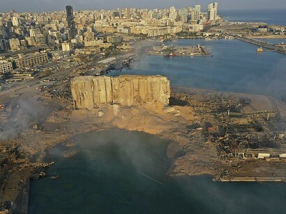 The explosion that devastated the Lebanese capital