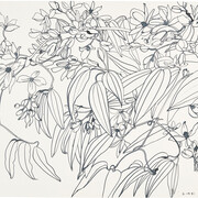 Ruth Asawa, Bouquet de la Saint-Valentin d'Adam (PF.555) [Valentine Bouquet from Adam (PF.555)], 1991. 
Avec l'aimable autorisation du Musée Guggenheim de Bilbao