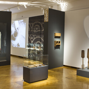 Archaics. The lithuanian folk art of the 18th – 20th c., exhibition view. Courtesy of M. K. Čiurlionis National Museum of Art 