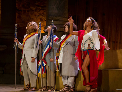 Escena de "La asamblea de las mujeres"