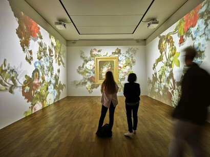 Verschiedene künstler, Ein spaziergang durch die kunst, Ausstellungsansicht. Mit freundlicher genehmigung der Villa Vauban