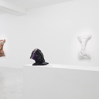 Benglis and the Baroque, Exhibiiton view. Courtesy of Thomas Brambilla Gallery