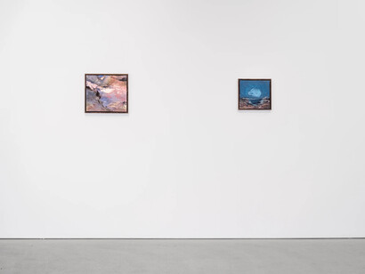 Sigrid Sandström, De blå timmarna (The blue hours), exhibition view. Courtesy of Cecilia Hillström Gallery