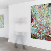 Installation View, Michael de Feo, Silence, like a thought, 2023. Courtesy of Hexton Gallery 