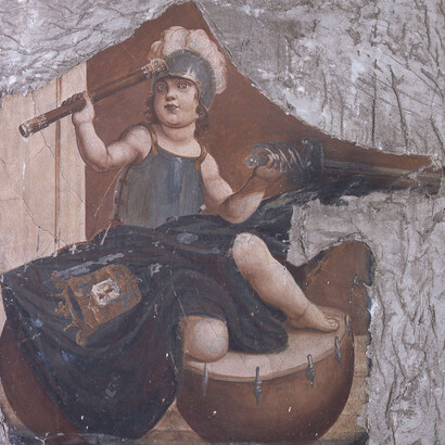 Frescoes from Križ Manor, Komenda. Courtesy of City Museum of Ljubljana