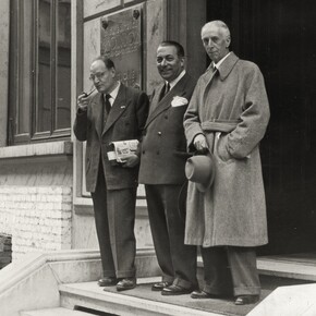 Giuseppe Ungaretti e Arnoldo Mondadori