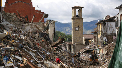 Il terremoto del Centro Italia, agosto 2016