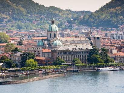 Como, uno de los destinos de veraneo más populares del norte de Italia