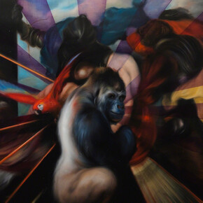 Hugo Wilson, Simian Disco, 2016. Courtesy of Parafin