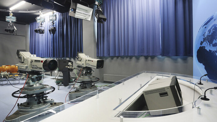 Television Studio. Courtesy of Národní technické muzeum