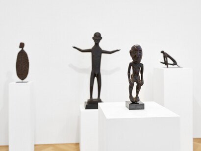 Spirits and Ancestors, Exhibition view. Courtesy of Galerie Max Hetzler