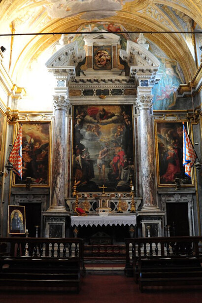 Oratorio della Contrada del Leocorno, foto di Giulia Brogi