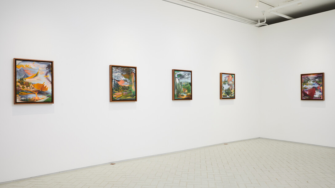 Annie Lapin, Unwilded, exhibition view. Courtesy of Nazarian / Curcio Gallery. Photos by Christopher Wormald