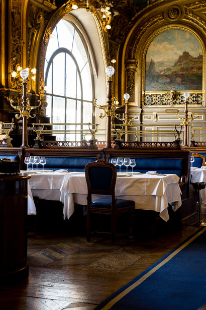 Le Train Bleu, Gare de Lyon, Paris, France, interior