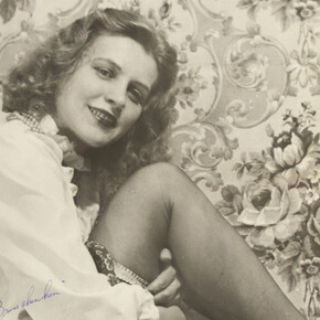 untitled / ohne Titel, undated/ undatiert (1940s-50s / 1940er-50er). Gelatin Silver Print 35.6 x 27.9 cm (Detail)
