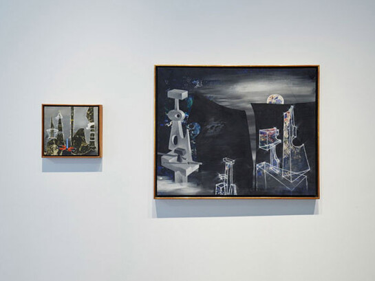 Installation view, Science in Surrealism