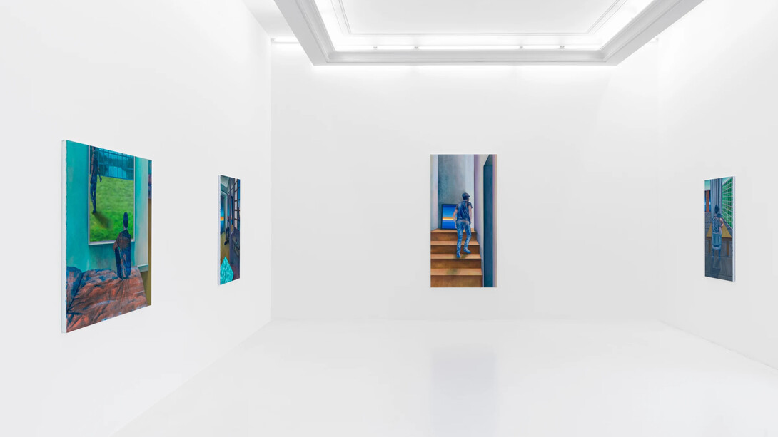 Yoo Jung Ellie Choi, Behind you, I exist, exhibition view. Courtesy of Peres Projects