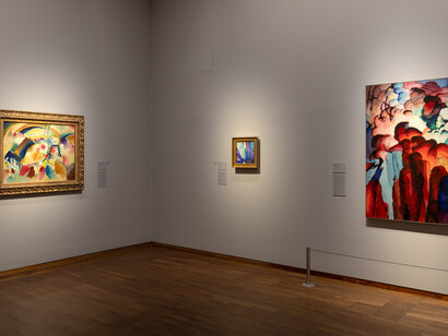 Hidden modernism. The fascination with the occult around 1900, exhibition view. Courtesy of Leopold Museum