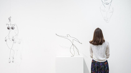 Alexander Calder, Tate Modern’s Performing Sculpture show. Photograph: James Gourley/Rex Shutterstock