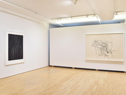 Toba Khedoori, New editions, exhibition view. Courtesy of Gemini G.E.L. at Joni Moisant Weyl