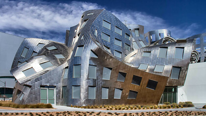 The Lou Ruvo Center for Brain Health is a medical building in Las Vegas, opened in 2010 and operated by the Cleveland Clinic. It is designed by famous architect Frank Gehry