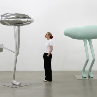 Erwin Wurm, Mindset, exhibition view. Courtesy of Thaddaeus Ropac Gallery