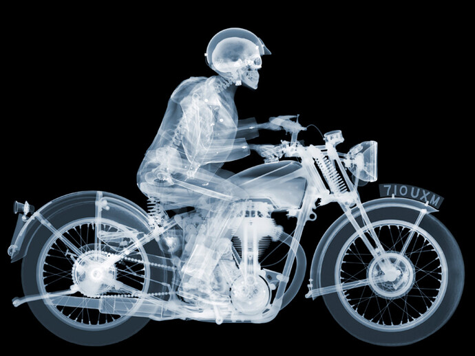 Nick Veasey, Matchless Rider