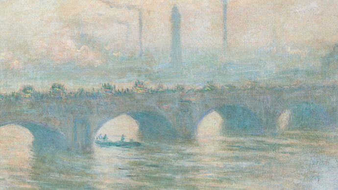 Claude Monet, (1840–1926), Waterloo Bridge, 1903, Öl auf Leinwand, 65 x 101,5 cm