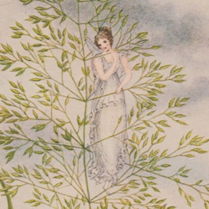 Si specializzò nell'uso dell'acquerello, creando immagini delicate e dettagliate che evocavano un mondo fantastico