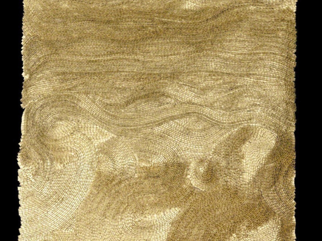 Olga de Amaral, Alquimia 005, 2015. Courtesy of  Galerie Agnès Monplaisir