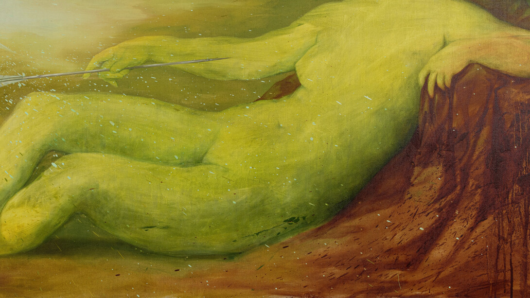 Xanthe Burdett, Death of a muse. Courtesy of Palo Gallery