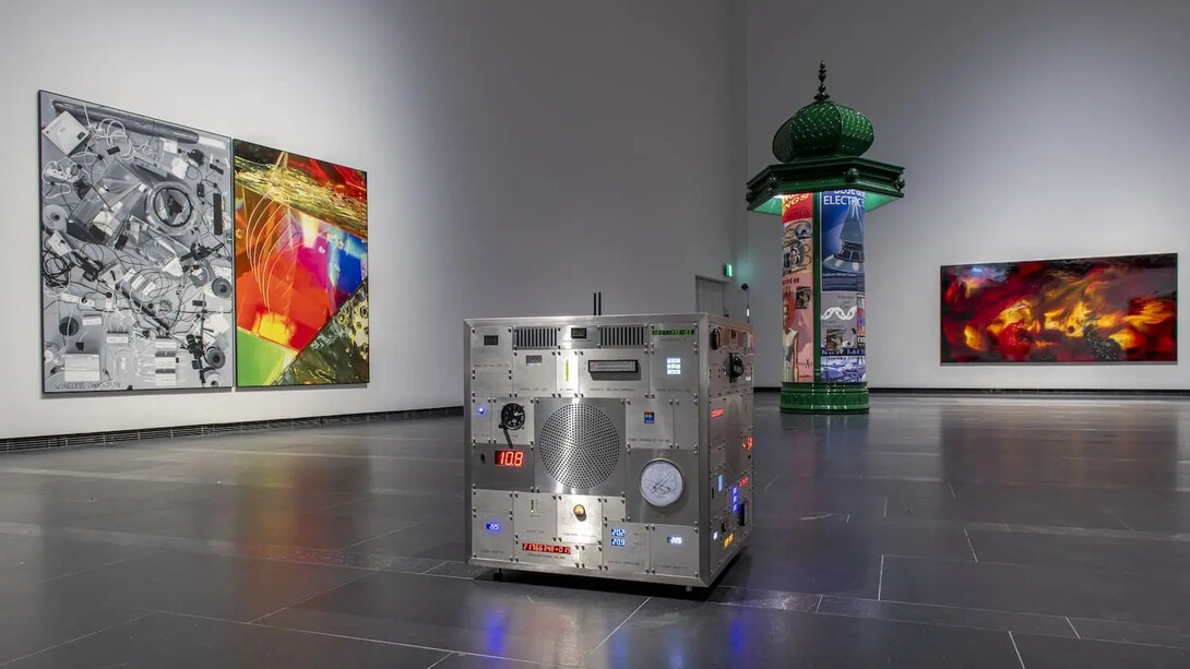 Keith Tyson, Universal symphony, exhibition view. Courtesy of Serlachius Museum