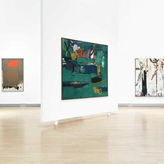 Installation View, re: collections, Six Decades at the Rose Art Museum, Rose Art Museum, Brandeis University, Julia Featheringill Photography