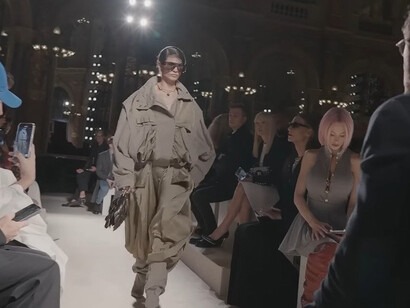 Balmain Spring Summer 2026 by Olivier Rousteing explores a continuum of emotion through its runway presentatio