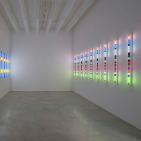 Spencer Finch, Exhibition view. Courtesy of Galerie Nordenhake